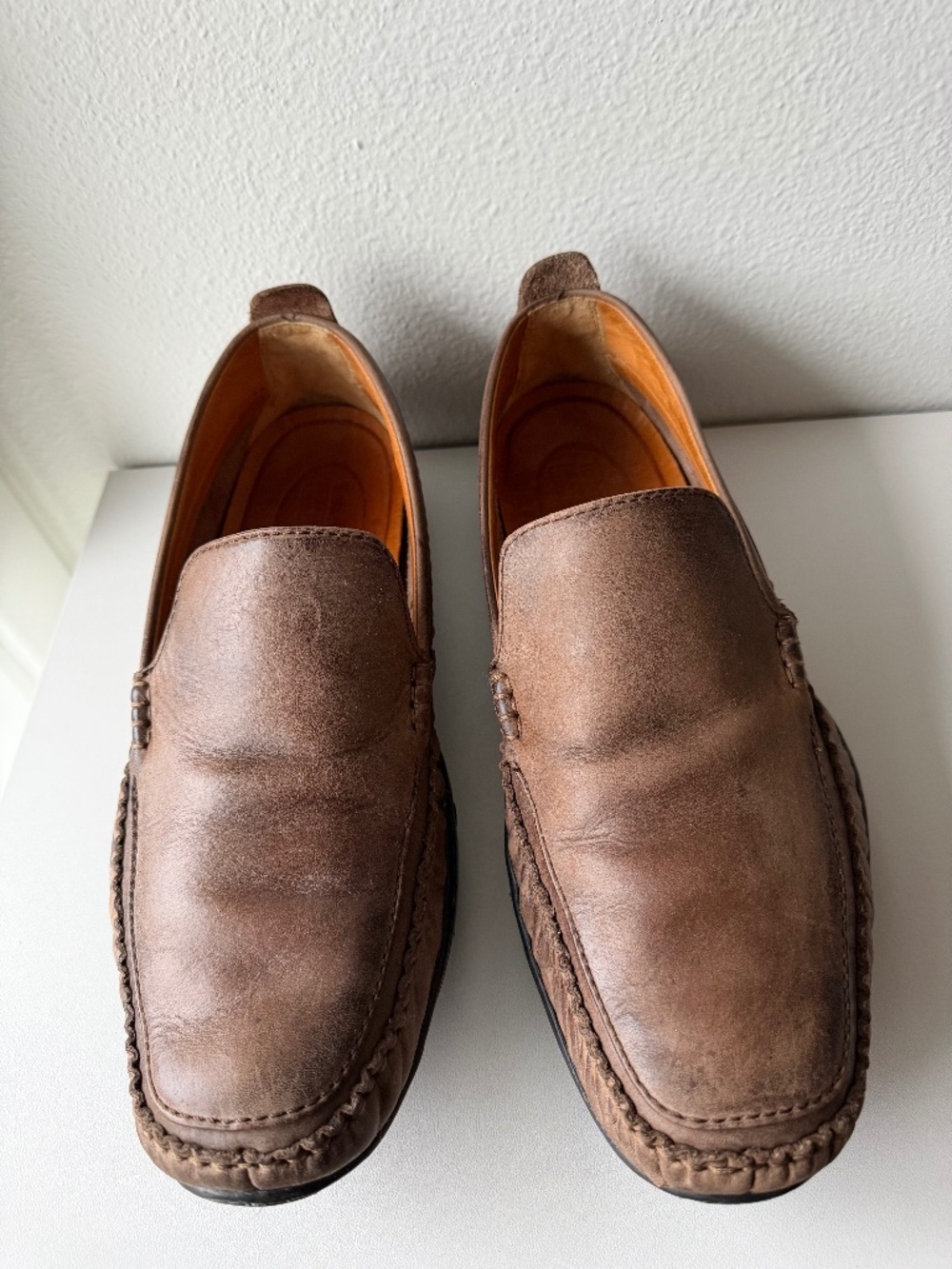 Timberland 97519 Brown Leather Driving Mocs Men’s 11